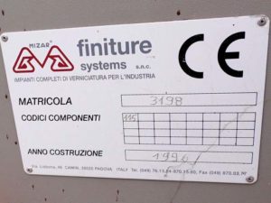 Machine tech data
