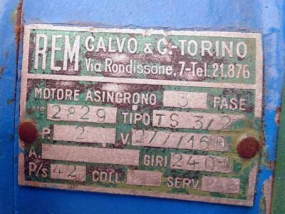 Podaci o motoru