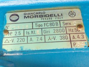 Motor tech data