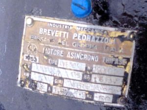 Podaci o motoru