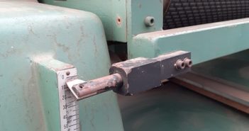 Wide belt sander 358