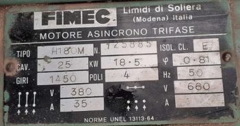 Motor data