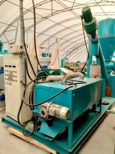 Pellet line production