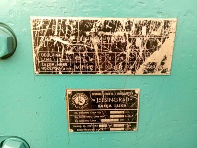 Machine tech data