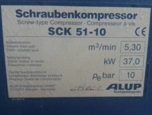 Воздушный компрессор ALUP