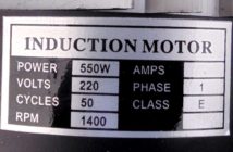 Motor specifications