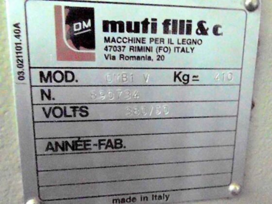 Tech data MUTI 2324-18 Chain mortiser
