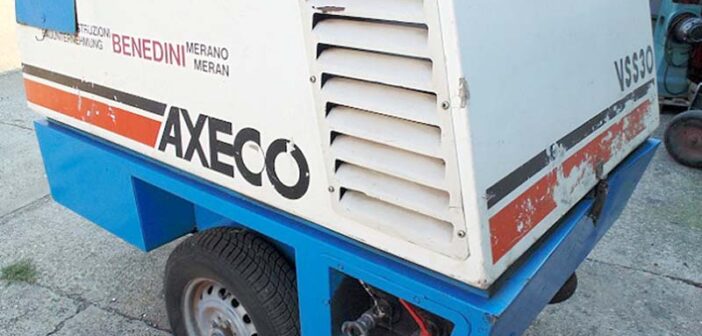 Mobile air compressor 02BN