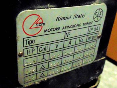 Podaci o motoru