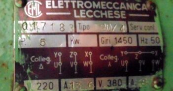 Motor tech data