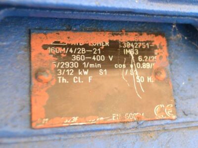 Motor tech data