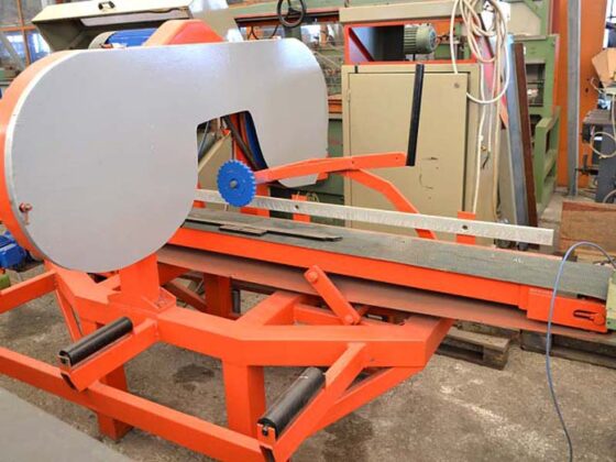 Mini bandmill for slats