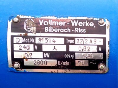 Motor tech data