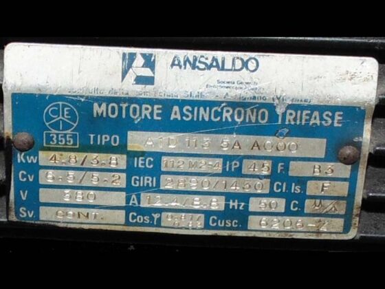 Motor tech data