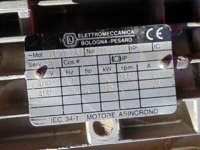 Motor tech data