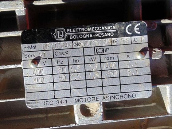 Motor tech data