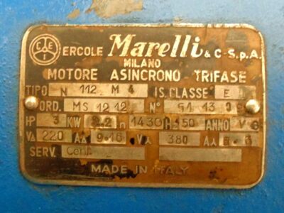 Motor tech data