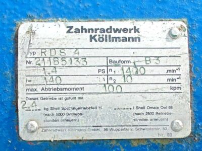 Motor tech data