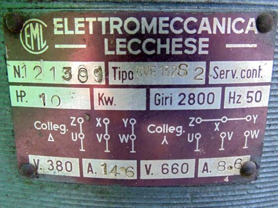 Tehnički podaci motora