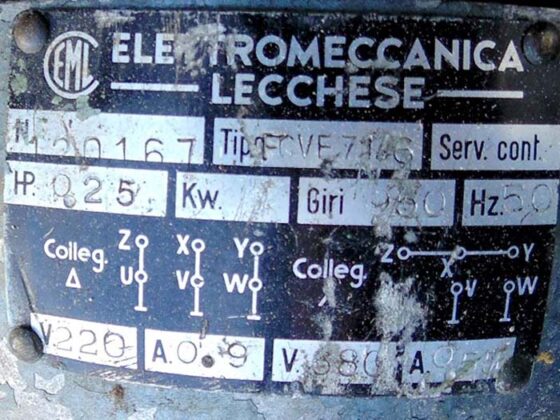 Tehnički podaci motora