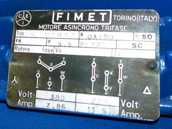 Podaci o motoru
