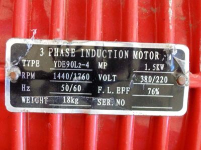 Motor tech data