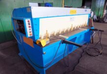 Makaze za lim RIBOLDI Industrijske makaze za lim Mario Riboldi CL4
