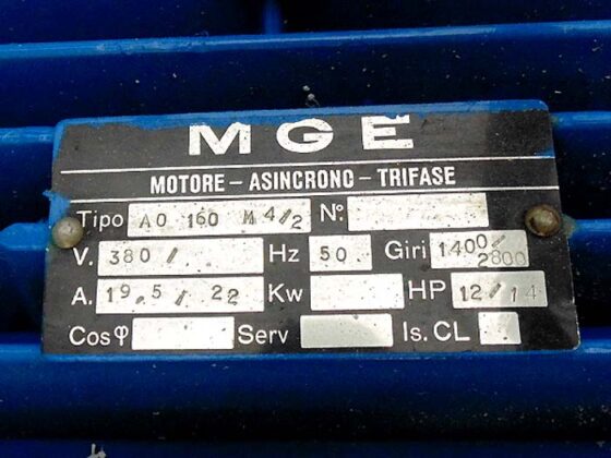 Tehnički podaci motora