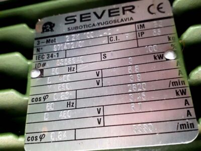 Motor tech data