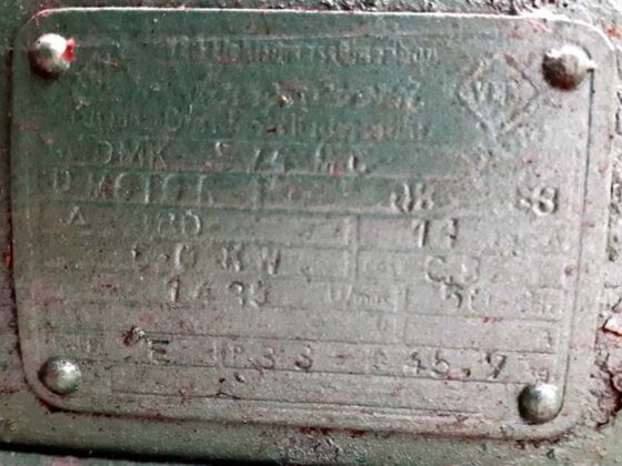 Tehnički podaci motora