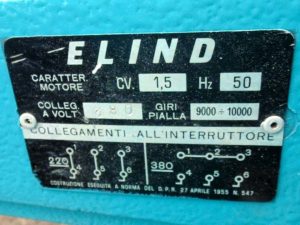 Технические данные двигателя