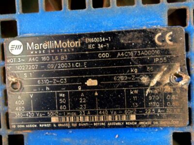 Motor tech data