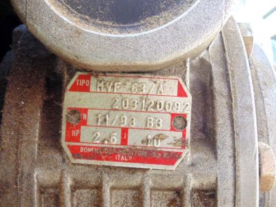 Gear box tech data