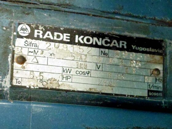 Motor tech data