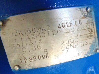 Motor tech. data