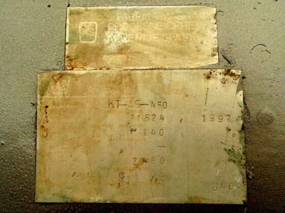 Podaci o ma&scaron;ini