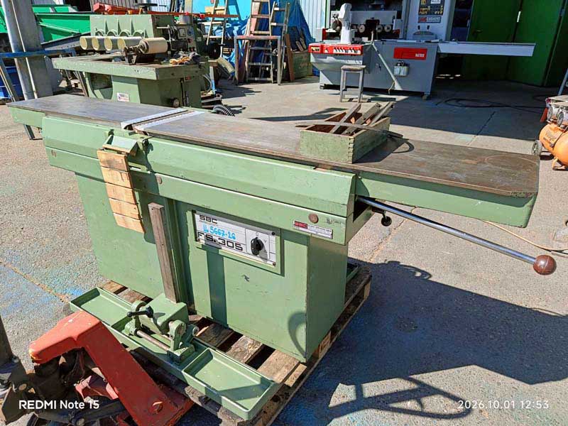 Abrihter SAC FS350 Profesionalni abrihter SAC FS305 za ravnanje drveta