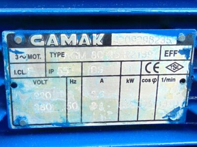 Motor tech data