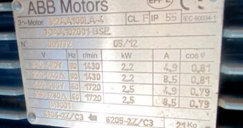 Conveyor motor power