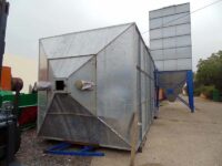 Grain or sawdust silos