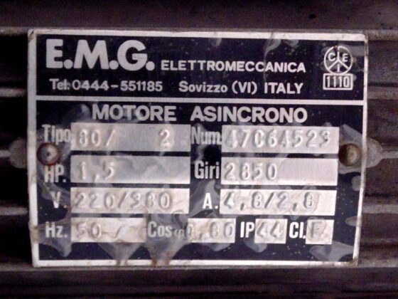 Tehnički podaci motora