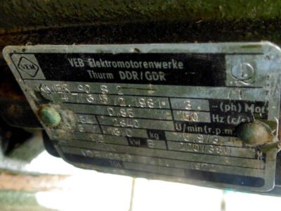 Motor tech data