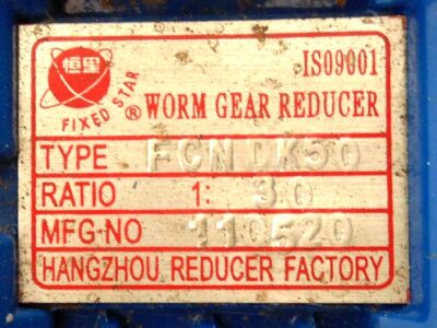 Gear box motor reducer