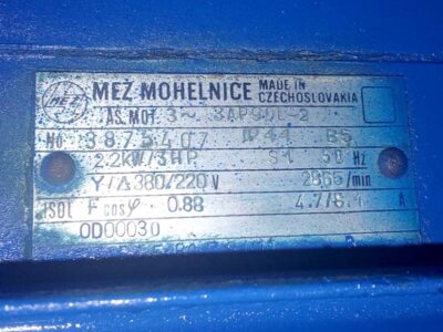 Motor tech data