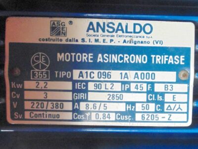 Motor tech data