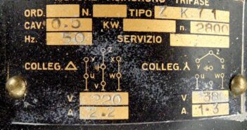 Deduster motor tech data