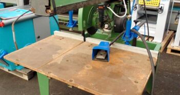 Radial drawbar saw OMGA