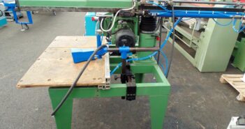 Radial drawbar saw OMGA