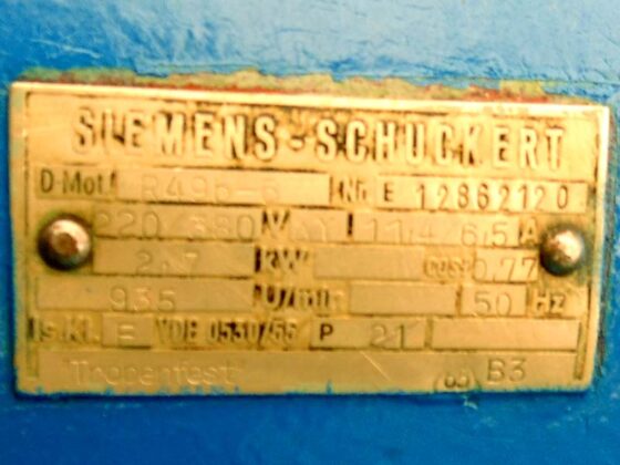 Tehnički podaci motora