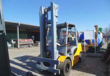 Forklift Jungheinrich diesel Viljuškar Jungheinrich